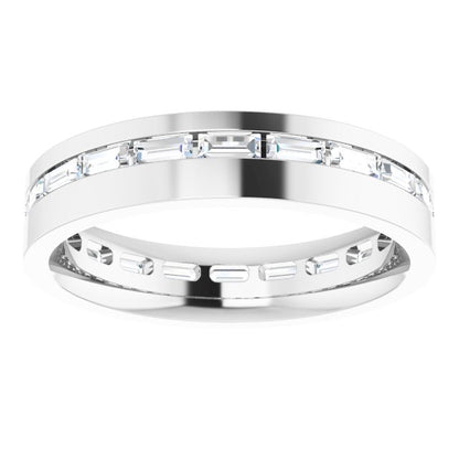 1 1/6 CTW Lab-Grown Diamond Band, 4.5 mm