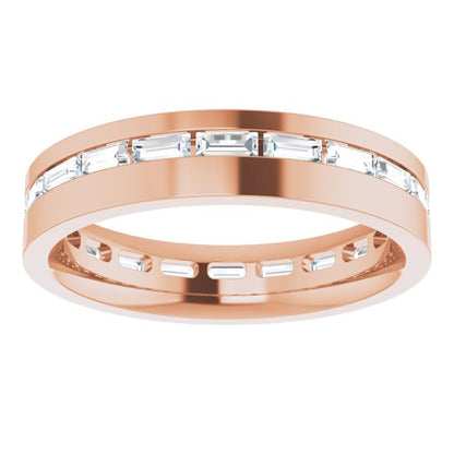 1 1/6 CTW Lab-Grown Diamond Band, 4.5 mm