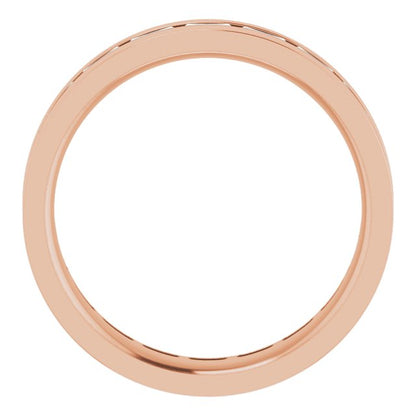 1 1/6 CTW Lab-Grown Diamond Band, 4.5 mm