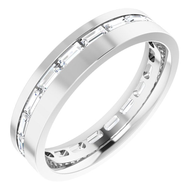 1 1/6 CTW Lab-Grown Diamond Band, 4.5 mm