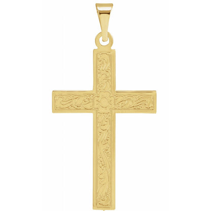 29.4x13. Cross Pendant, 29.4 x 13.8 mm