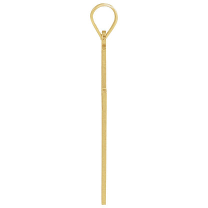 29.4x13. Cross Pendant, 29.4 x 13.8 mm