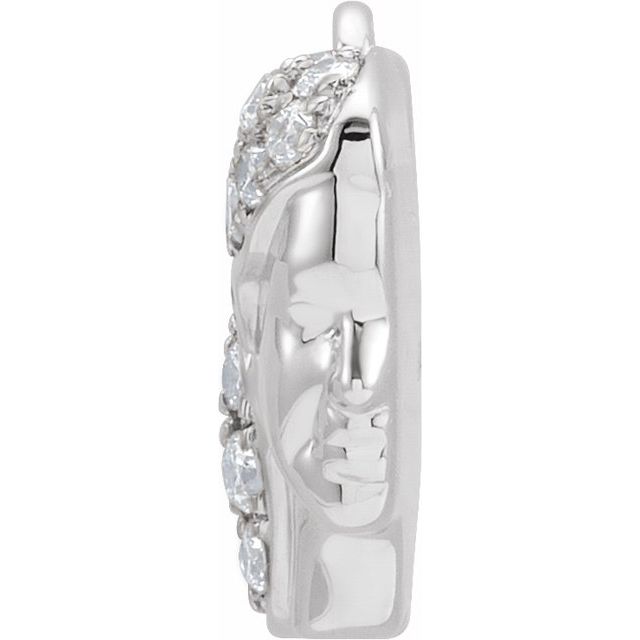 Petite Pavé® 1/5 CTW Natural Diamond Gemini Dangle