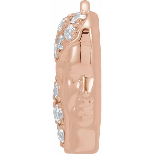Petite Pavé® 1/5 CTW Natural Diamond Gemini Dangle