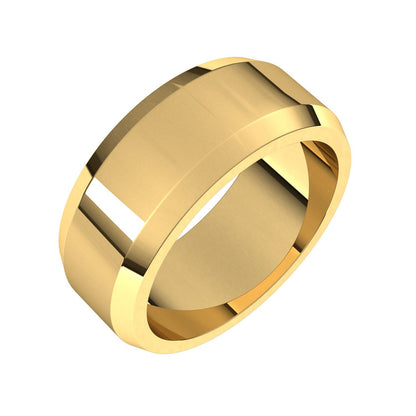 Beveled-Edge Flat Band