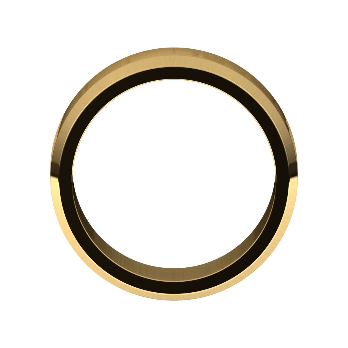 Beveled-Edge Flat Band