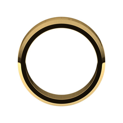 Beveled-Edge Flat Band