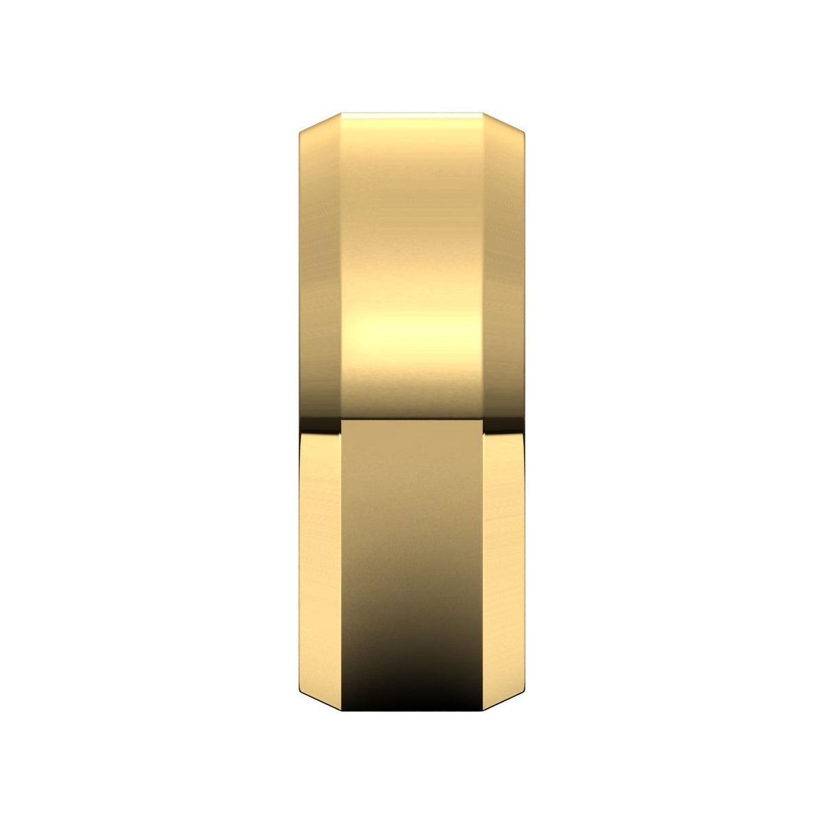 Beveled-Edge Flat Band