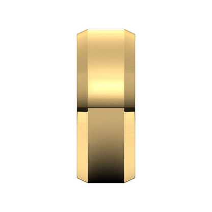 Beveled-Edge Flat Band