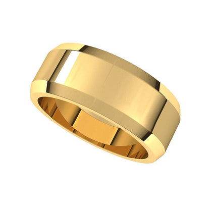 Beveled-Edge Flat Band