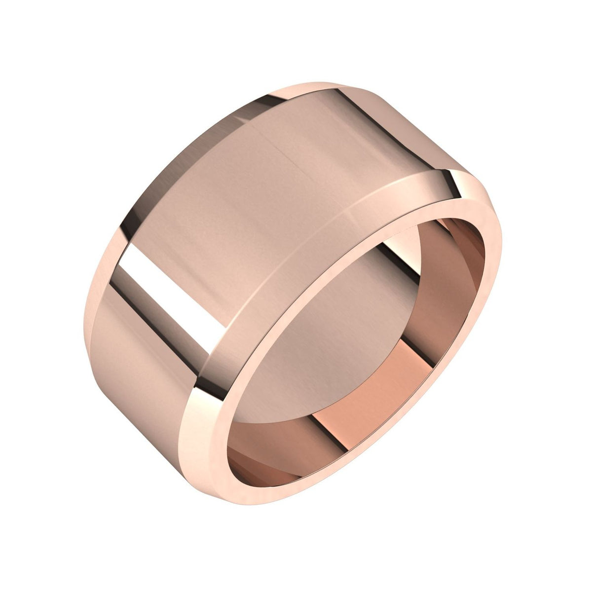 Beveled-Edge Flat Band
