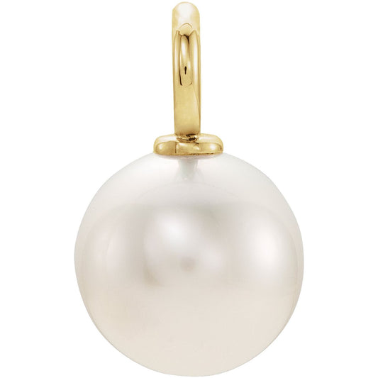 Cultured White Freshwater Pearl Pendant