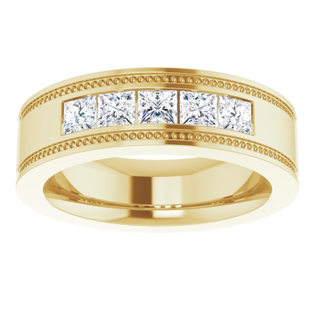 3/4 CTW Natural Diamond Band, 6.3 mm