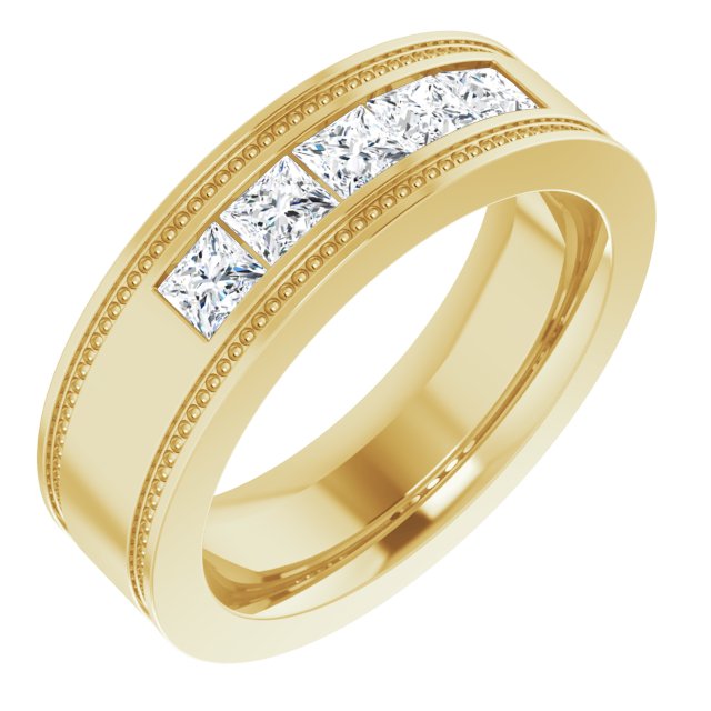 3/4 CTW Natural Diamond Band, 6.3 mm