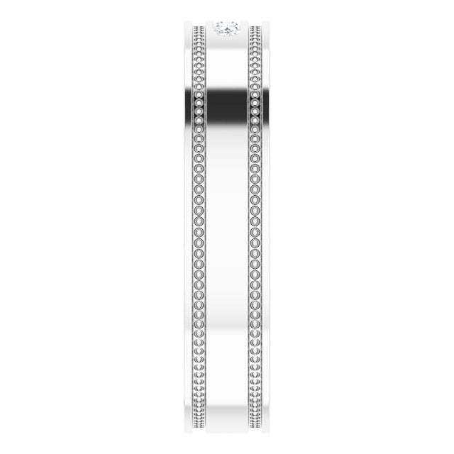 .08 CTW Natural Diamond Band, 5 mm