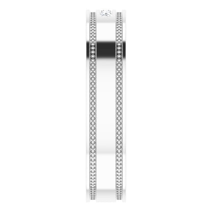 .08 CTW Natural Diamond Band, 5 mm