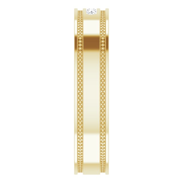 .08 CTW Natural Diamond Band, 5 mm