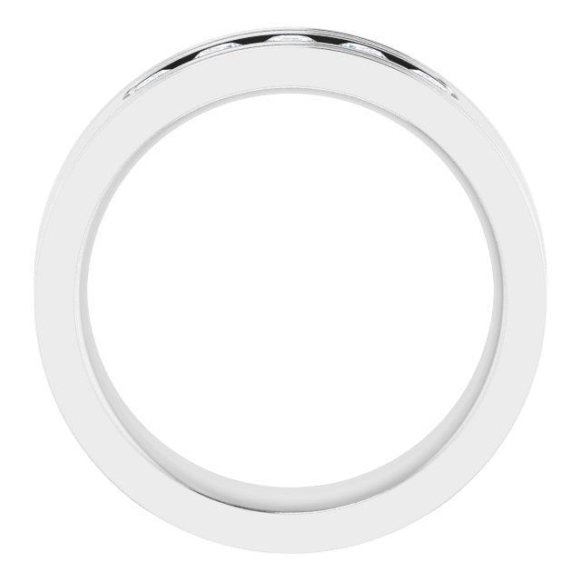 1/2 CTW Natural Diamond Band, 6.3 mm