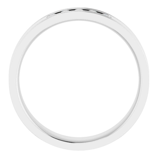 .07 CTW Natural Diamond Band, 4.8 mm