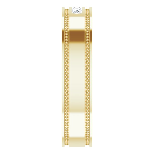 1/6 CTW Natural Diamond Band, 5.3 mm