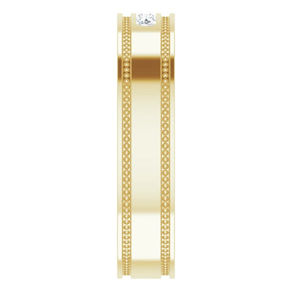 1/6 CTW Natural Diamond Band, 5.3 mm