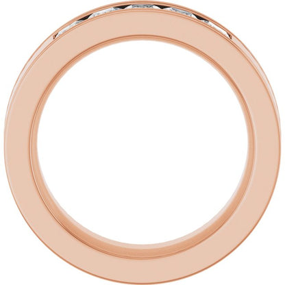 3/4 CTW Natural Diamond Band, 6.3 mm