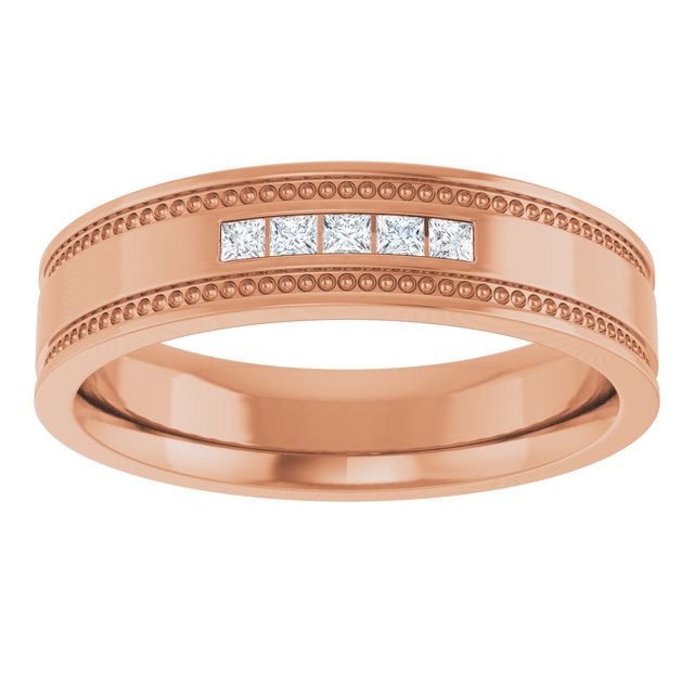 1/8 CTW Natural Diamond Band, 4.8 mm