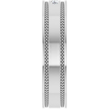 1/8 CTW Natural Diamond Band, 4.8 mm