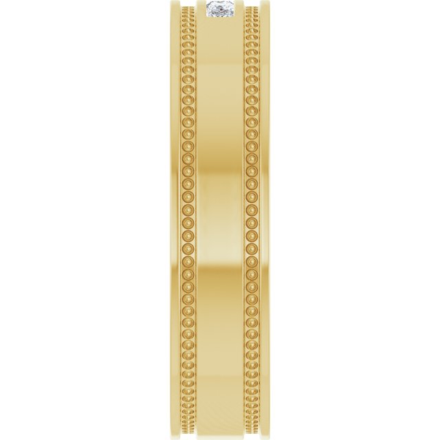 1/8 CTW Natural Diamond Band, 4.8 mm