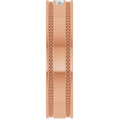 1/8 CTW Natural Diamond Band, 4.8 mm