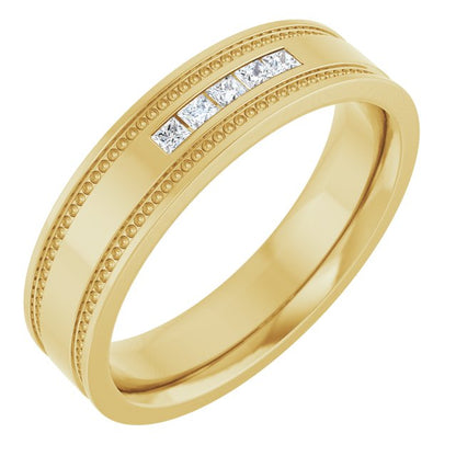 1/8 CTW Natural Diamond Band, 4.8 mm