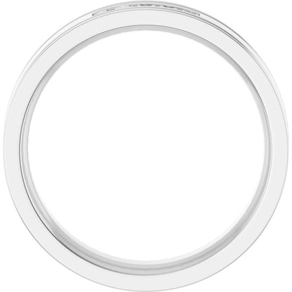1/8 CTW Natural Diamond Band, 4.8 mm