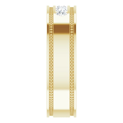 1/3 CTW Natural Diamond Band, 5.8 mm