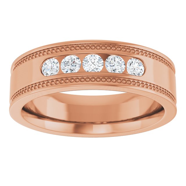 1/3 CTW Natural Diamond Band, 5.8 mm