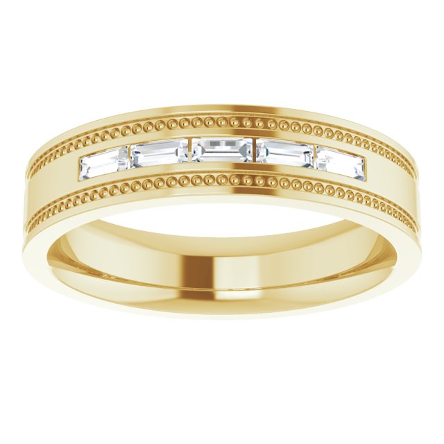 1/5 CTW Natural Diamond Band, 4.8 mm