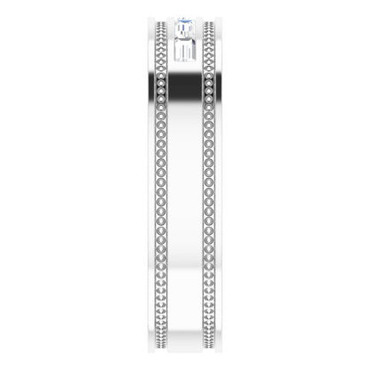 1/5 CTW Natural Diamond Band, 4.8 mm