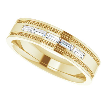 1/5 CTW Natural Diamond Band, 4.8 mm