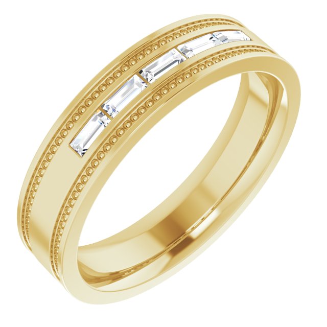 1/5 CTW Natural Diamond Band, 4.8 mm