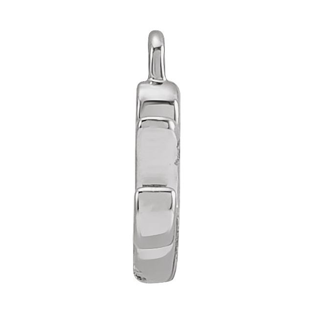 Petite Pavé® .01 CTW Natural Diamond Ampersand Dangle