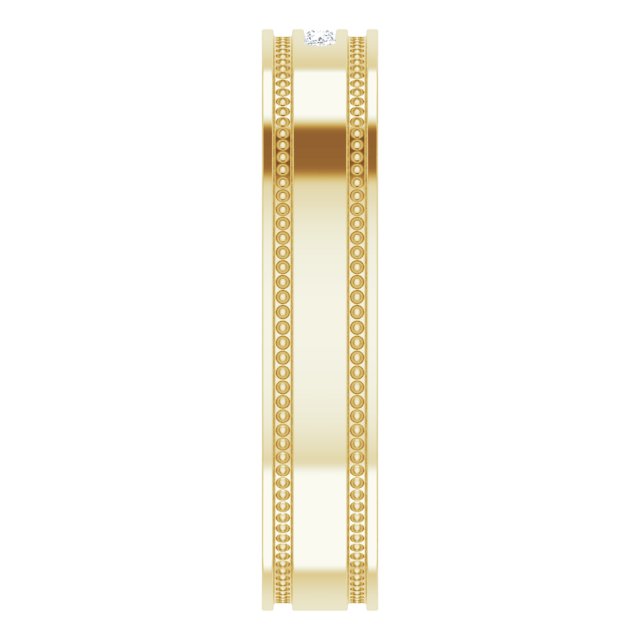 1/6 CTW Natural Diamond Band, 5.3 mm