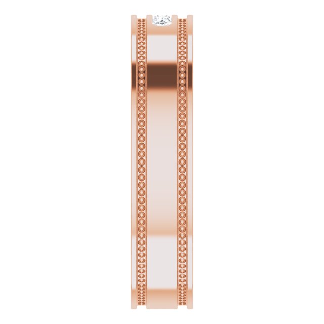 .08 CTW Natural Diamond Band, 5 mm