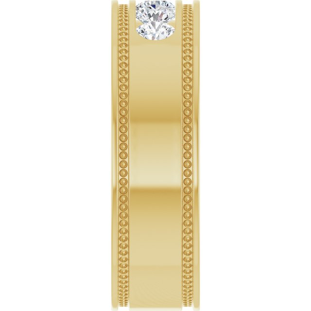 1/2 CTW Natural Diamond Band, 6.3 mm