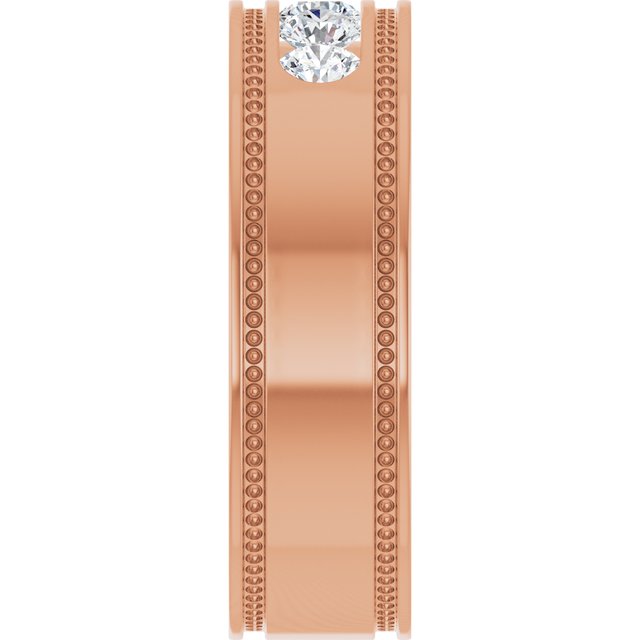 1/2 CTW Natural Diamond Band, 6.3 mm