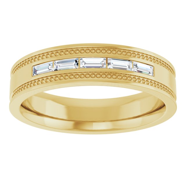 1/5 CTW Natural Diamond Band, 4.8 mm