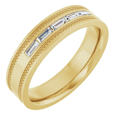 1/5 CTW Natural Diamond Band, 4.8 mm