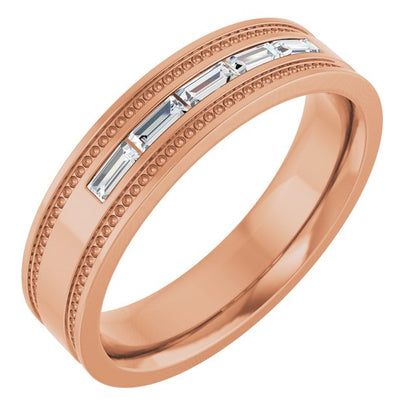 1/5 CTW Natural Diamond Band, 4.8 mm