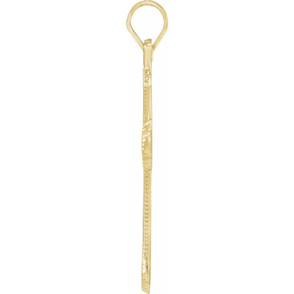 Cross Pendant, 15 x 11 mm