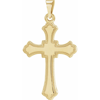 Cross Pendant, 15 x 11 mm