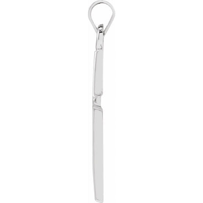 27.8x15 mm Cross Pendant