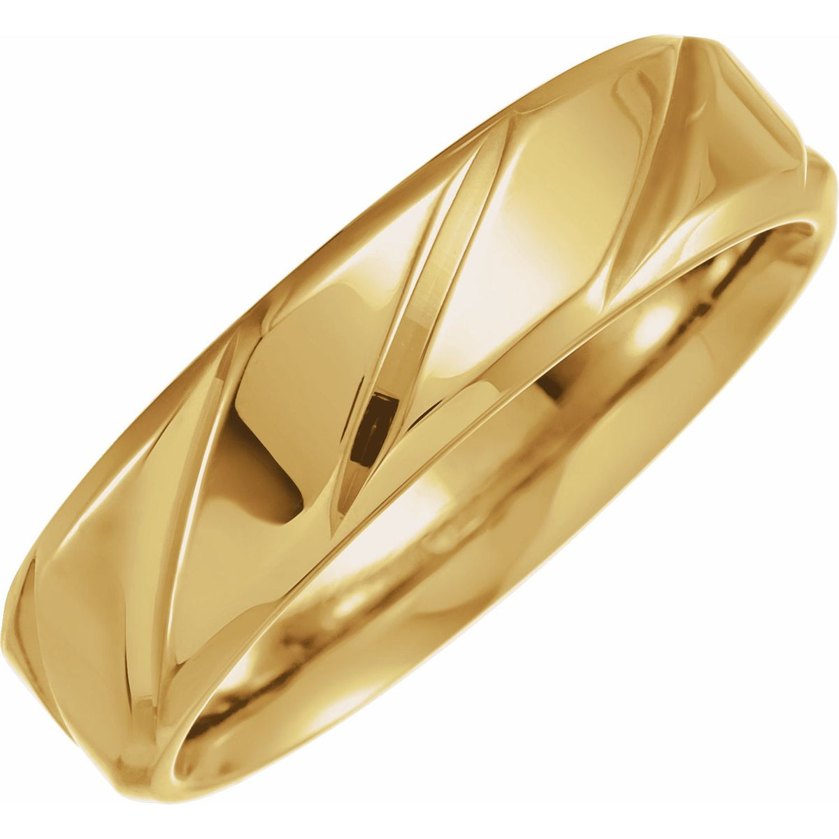 Diagonal Grooved Flat Band